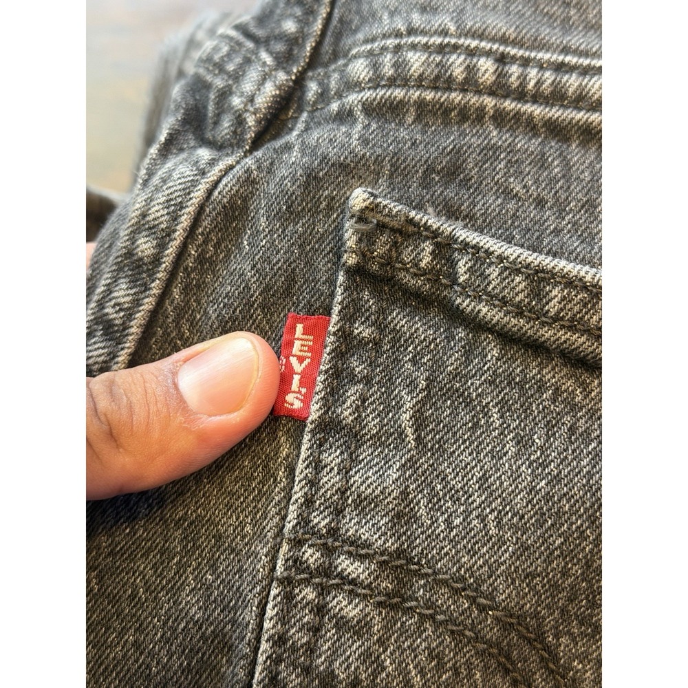 Levi's Premium Women's Middy Ankle Bootcut Jeans, 25X32 Play My Game Black
